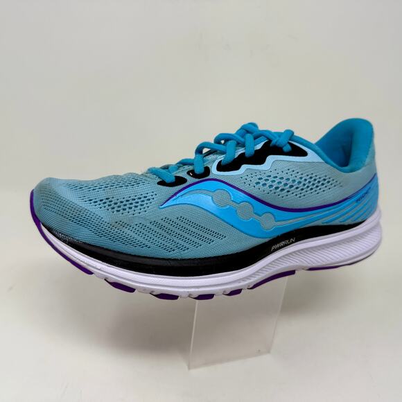 Saucony Endorphin Speed 14 Run Shoe Womens 9 1/2 Vizi Blue L.9.1 Comfy Durable - Picture 2 of 15